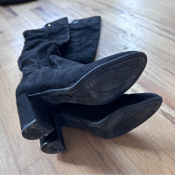 Liz Claiborne Black Over-the-Knee Boots Size 6 Great condition - Picture 3 of 4